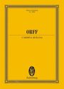 Carl Orff (1895-1982): Carmina Burana, Noten