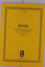 Max Reger (1873-1916): 4 Tondichtungen op. 128, Noten