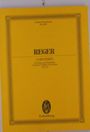 Max Reger (1873-1916): Konzert f-Moll op. 114, Noten