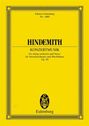 Paul Hindemith (1895-1963): Konzertmusik op. 50 (1930), Noten