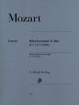 Wolfgang Amadeus Mozart (1756-1791): Mozart, Wolfgang Amadeus - Klaviersonate F-dur KV 332 (300k), Noten