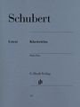 Franz Schubert: Klaviertrios, Noten
