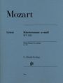 : Mozart, Wolfgang Amadeus - Klaviersonate a-moll KV 310 (300d), Noten