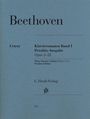 : Ludwig van Beethoven - Klaviersonaten, Band I, op. 2-22, Perahia-Ausgabe, Buch