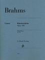 Johannes Brahms: Piano Pieces op. 118, Buch
