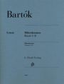 Bela Bartok: Mikrokosmos Bände I-II, Urtext, Noten