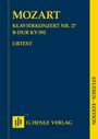 Wolfgang Amadeus Mozart (1756-1791): Klavierkonzert Nr. 27 B-dur KV 595, Noten