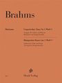 Johannes Brahms (1833-1897): Johannes Brahms - Ungarischer Tanz Nr. 1 WoO 1, Buch
