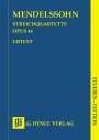 : Streichquartette op.44, 1-3, Studien-Edition, Noten