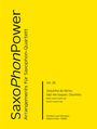 SaxoPhonPower Arrangements für Saxophon-Quartett. Vol. 28. Zequinha de Abreu. Não me toques. Chorinho. Gelber Hintergrund.