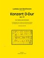 Ludwig van Beethoven: Konzert D-Dur op. 61, Noten