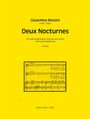 Gioacchino Rossini: Deux Nocturnes für zwei Singstimmen (Sopran und Tenor) und Klavier, Noten