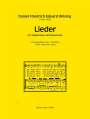 Daniel Friedrich Eduard Wilsing: Lieder für Singstimme und Pianoforte, Noten