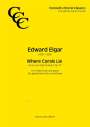 Edward Elgar: Where Corals Lie, Noten