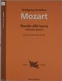 Wolfgang Amadeus Mozart: Rondao alla turca (Türkischer Marsch) aus der Sonate A-Dur KV 331. KV 331, Noten