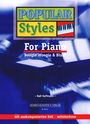 : Popular Styles For Piano., Noten