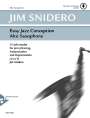 Jim Snidero: Easy Jazz Conception Alto Saxophone, Noten