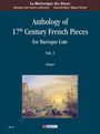 Anthology of 17th Century French Pieces for Baroque Lute - Vol. 2, Noten