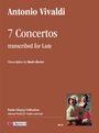 Antonio Vivaldi: 7 Concertos transcribed for Lute, Noten