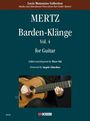 Johann Kaspar Mertz (1806-1856): Barden-Klänge for Guitar - Vol. 4. Foreword by Angelo Gilardino, Noten