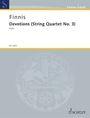 Edmund Finnis (geb. 1984): Devotions (String Quartet No. 3) (2022), Noten