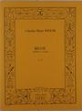 Charles-Marie Widor: Messe op. 36, Noten