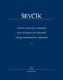 Otakar Evcík: Vierzig Variationen op. 3 (für Violoncello), Buch