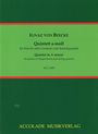 Ignaz von Beecke: Quintett für Klavier und Streichquartett a-moll, Noten