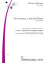 Marianna Martines (1744-1812): Per costume, o mio bel Nume 1767 (7‘30‘‘) (1767), Noten