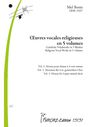 Mel Bonis: OEuvres vocales religieuses en 5 volumes für 4-st. gemischten Chor, Noten