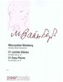 Mieczyslaw Weinberg: 21 leichte Stuecke fuer Klavier op. 34 (1946), Noten