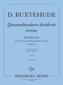 Dieterich Buxtehude: Quemadmodum desiderat cervus BuxWV 92, Noten