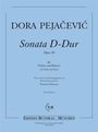 Dora Pejacevic (1885-1923): Sonata D-Dur op. 26, Noten