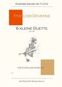 Francois Devienne (1759-1803): 6 kleine Duette für Flöte & Horn in F op. 82, Noten