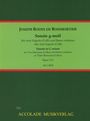 Joseph Bodin de Boismortier: Sonate g-moll op. 12,1, Noten