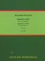 Antonio Vivaldi, Quartett c-moll für vier Fagotte, RV 535, grüne und dunkelgrüne Gestaltung, Accolade Musikverlag.