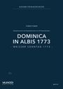 Tobias Psaier: Dominica in Albis 1773 (2023), Noten