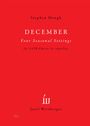Stephen Hough: December "Four Seasonal Settings" (2002/2004), Noten