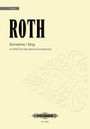 Alec Roth: Sometime I Sing, Noten