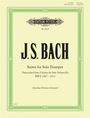 Johann Sebastian Bach: Suites for Solo Trumpet BWV 1007-1012, Noten