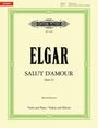 : Salut d'Amour Op. 12 for Violin and Piano, Buch