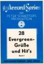 Norbert Glanzberg: 28 Evergreen-Grüße und Hits, B, Noten