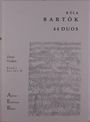 Bela Bartok: 44 Duos für 2 Violinen, Bd. 1, Noten