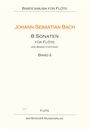 Johann Sebastian Bach: 8 Sonaten für Flöte und B.c., Noten