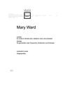 Josef Irgmaier: Mary Ward, Noten