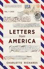 VOL. 1: 2025, LETTERS from AMERICA, CHARLOTTE RICHARDS. Briefmotiv mit handgeschriebenen Textausschnitten. USA-Briefmarke.