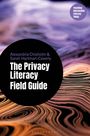 Text im Kreis: "Teaching Information Literacy Today". Hintergrund: fließende, bunte Linien in Lila und Orange.