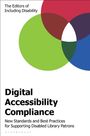 Text: "Digital Accessibility Compliance". Logo: Überschneidende Kreise in Rot, Grün, Blau.