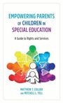 "Empowering Parents of Children in Special Education" - Hand in Hand kreisförmig in bunten Farben; zentrales Symbol.