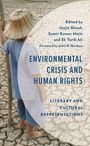 Text: "Environmental Crisis and Human Rights. Literary and Cultural Representations." Ein Kind steht barfuß auf trockenem, rissigem Boden.